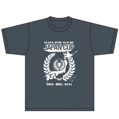 【予約販売｜12/5(金)12:00まで】2025ゴールドジムジャパンカップ記念Tシャツ
