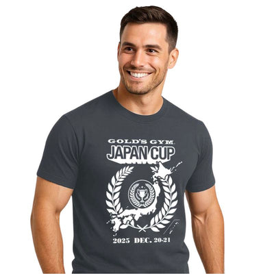 【予約販売｜12/5(金)12:00まで】2025ゴールドジムジャパンカップ記念Tシャツ