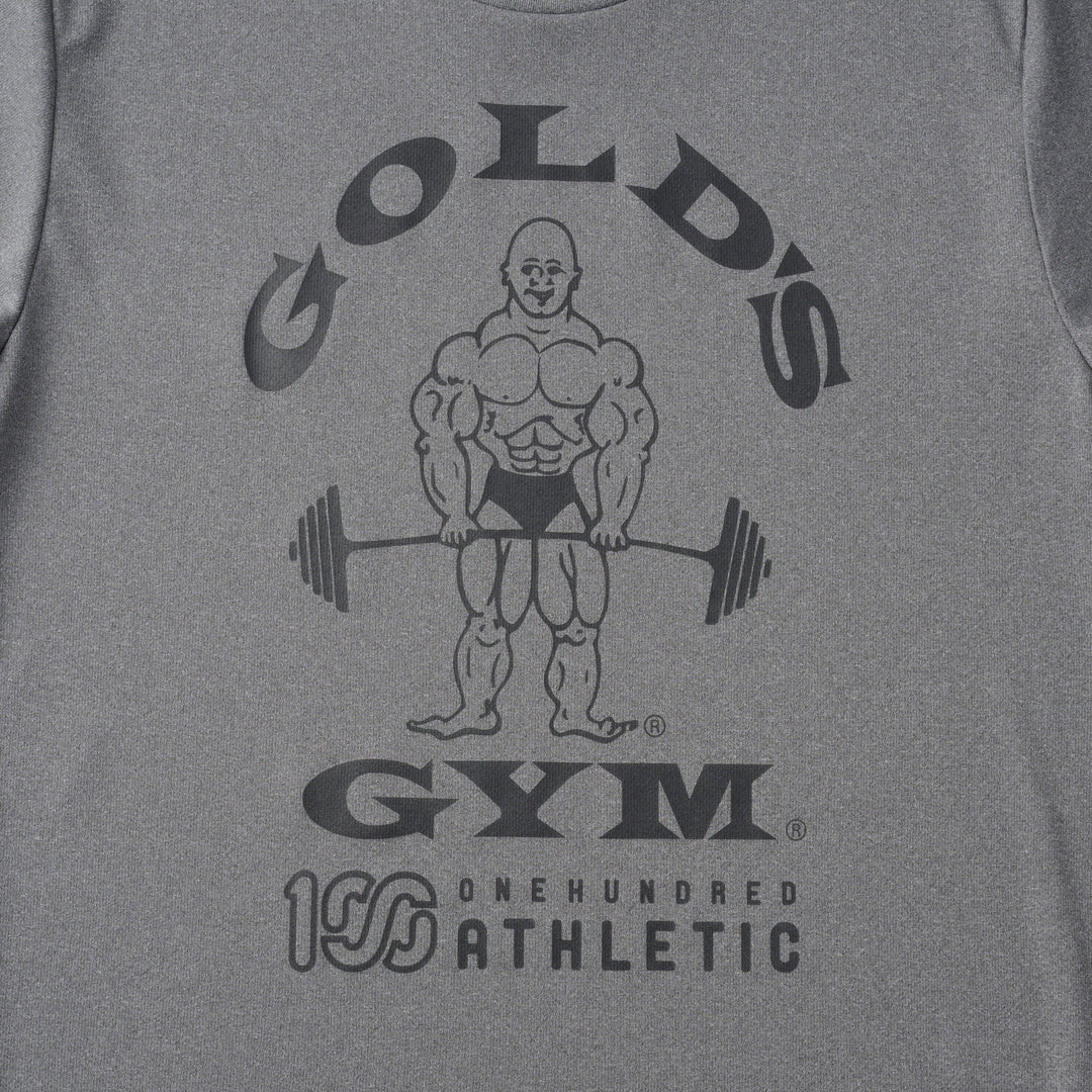  × GOLD'S GYM カットオフ　グレー 数量限定】100A ドライショートスリーブT#6 – ゴールドジム公式