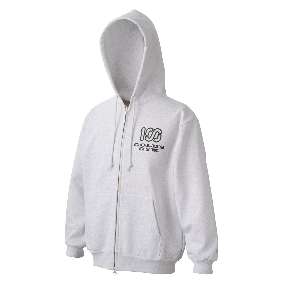 2/12(木)発売｜数量限定】100A ジップアップ フーディスウェットシャツ