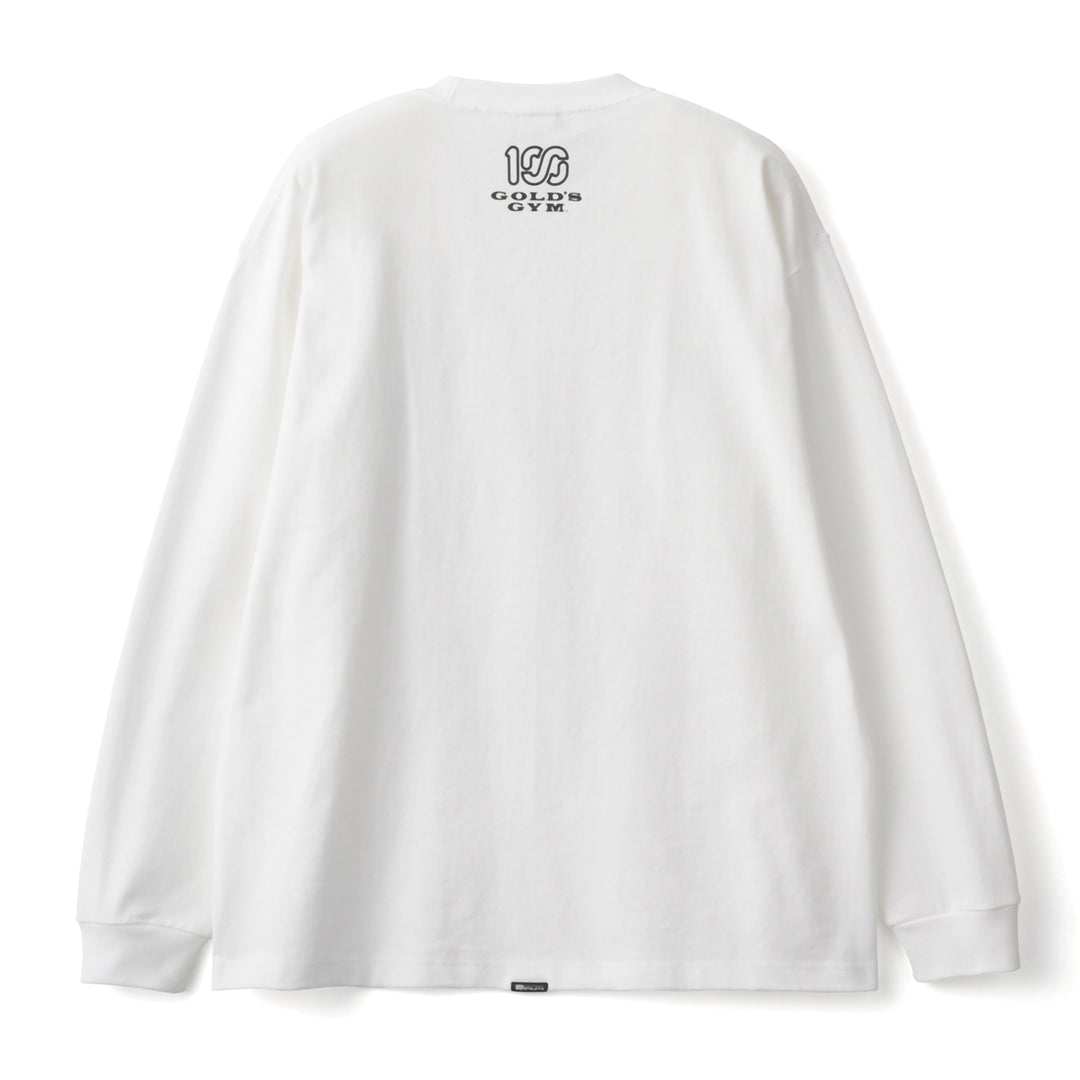数量限定】100A ヘビーウェイト ビッグロングスリーブT – ゴールドジム