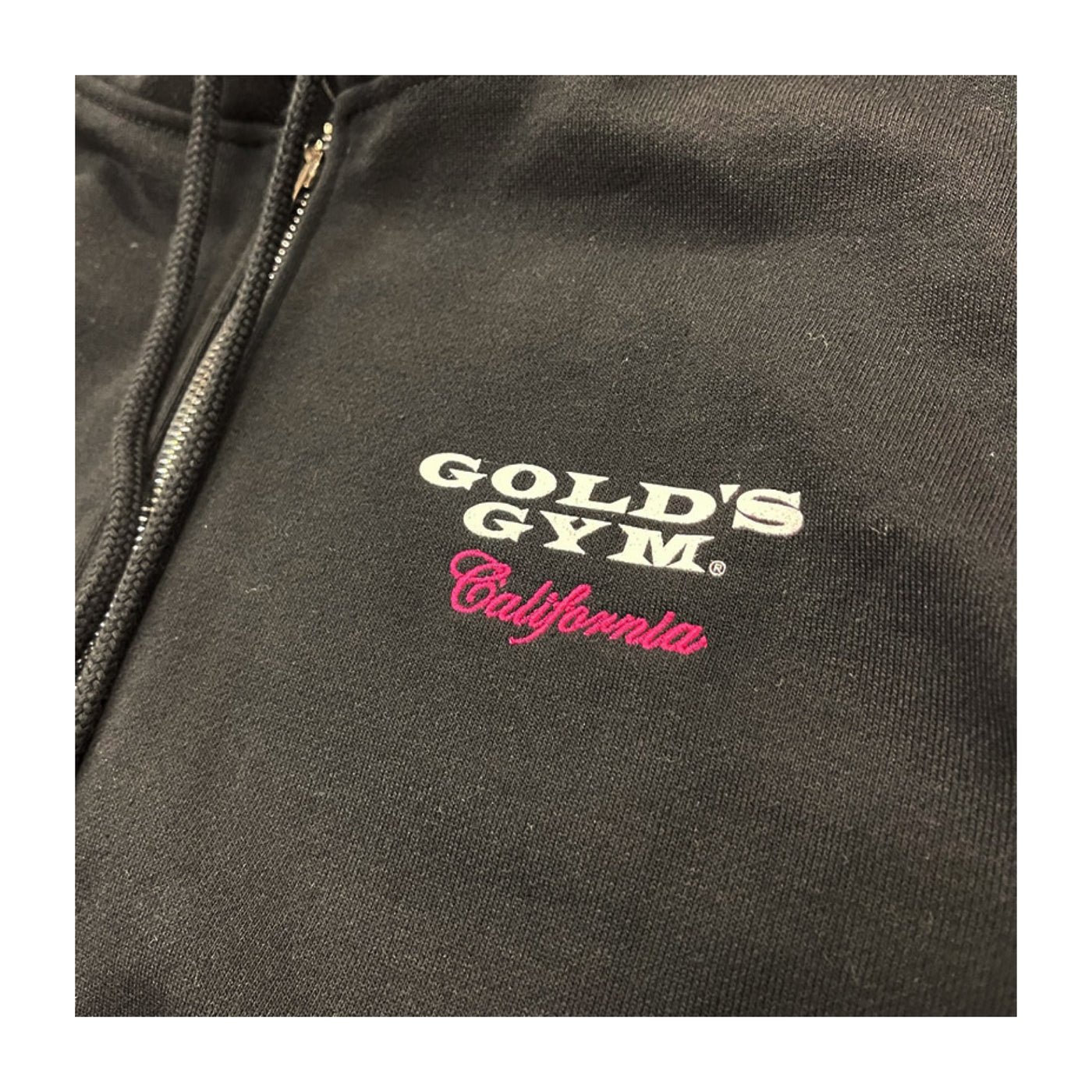 Golds gym FS別注ウェア ジップアップパーカー XL