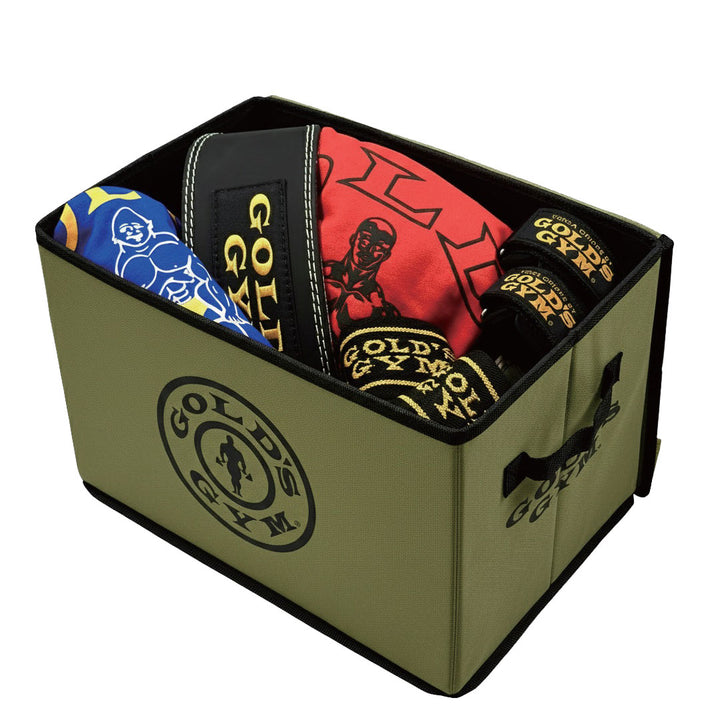 2/9(月)発売｜数量限定】ゴールドジム ストレージボックス（カーキ