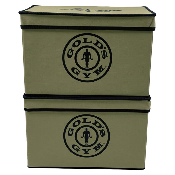 2/9(月)発売｜数量限定】ゴールドジム ストレージボックス（カーキ