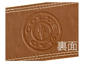 【美品】GOLD'S GYM G3324 プロレザーベルト Ｍサイズ プロレザーベルト GOLD'S GYM_G ゴードジムギア 筋トレ