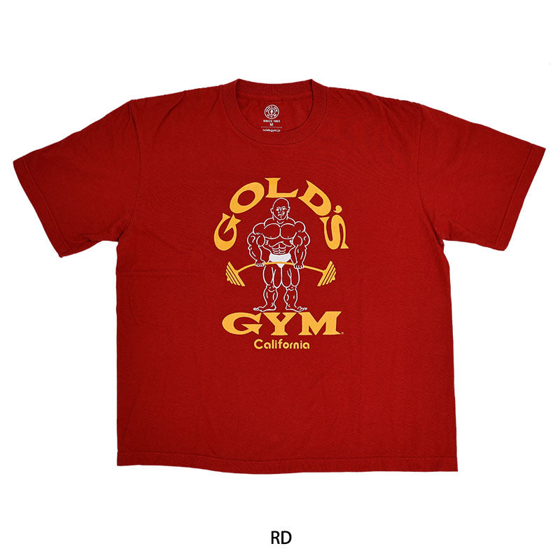 ゴールドジム GOLD'S GYM 両面プリント アドバタイジングTシャツ USA製 メンズL /eaa321328